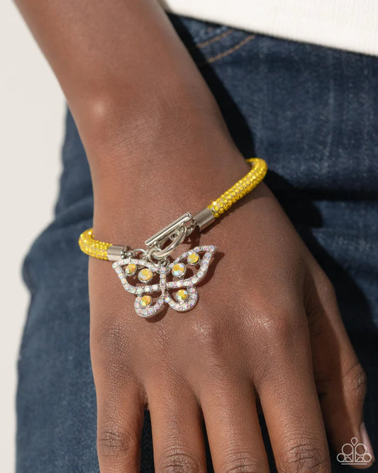 On SHIMMERING Wings - Yellow