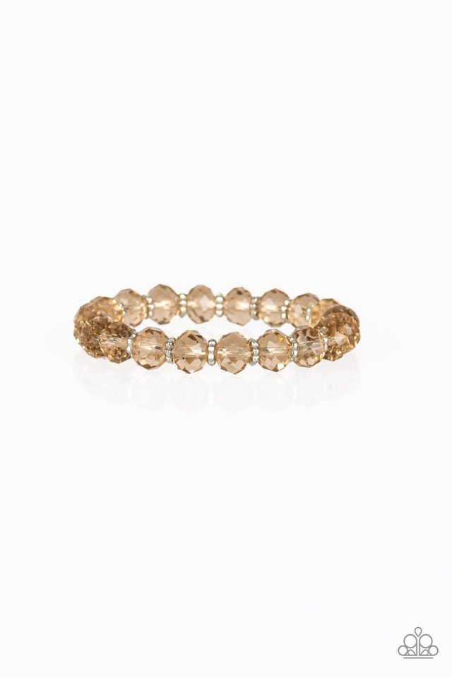Crystal Candelabras - Brown