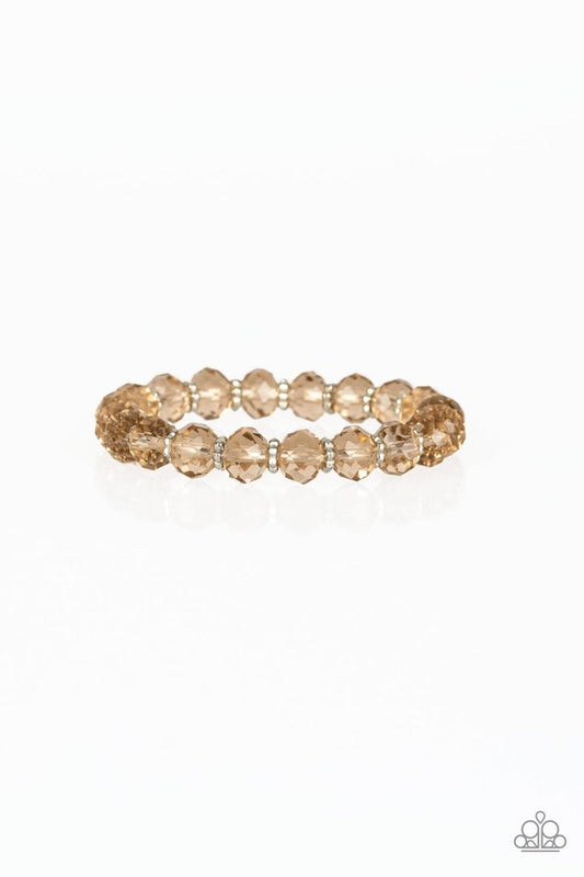 Crystal Candelabras - Brown