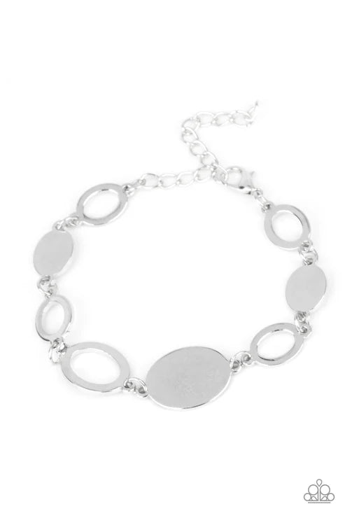 Working OVAL-time - Silver