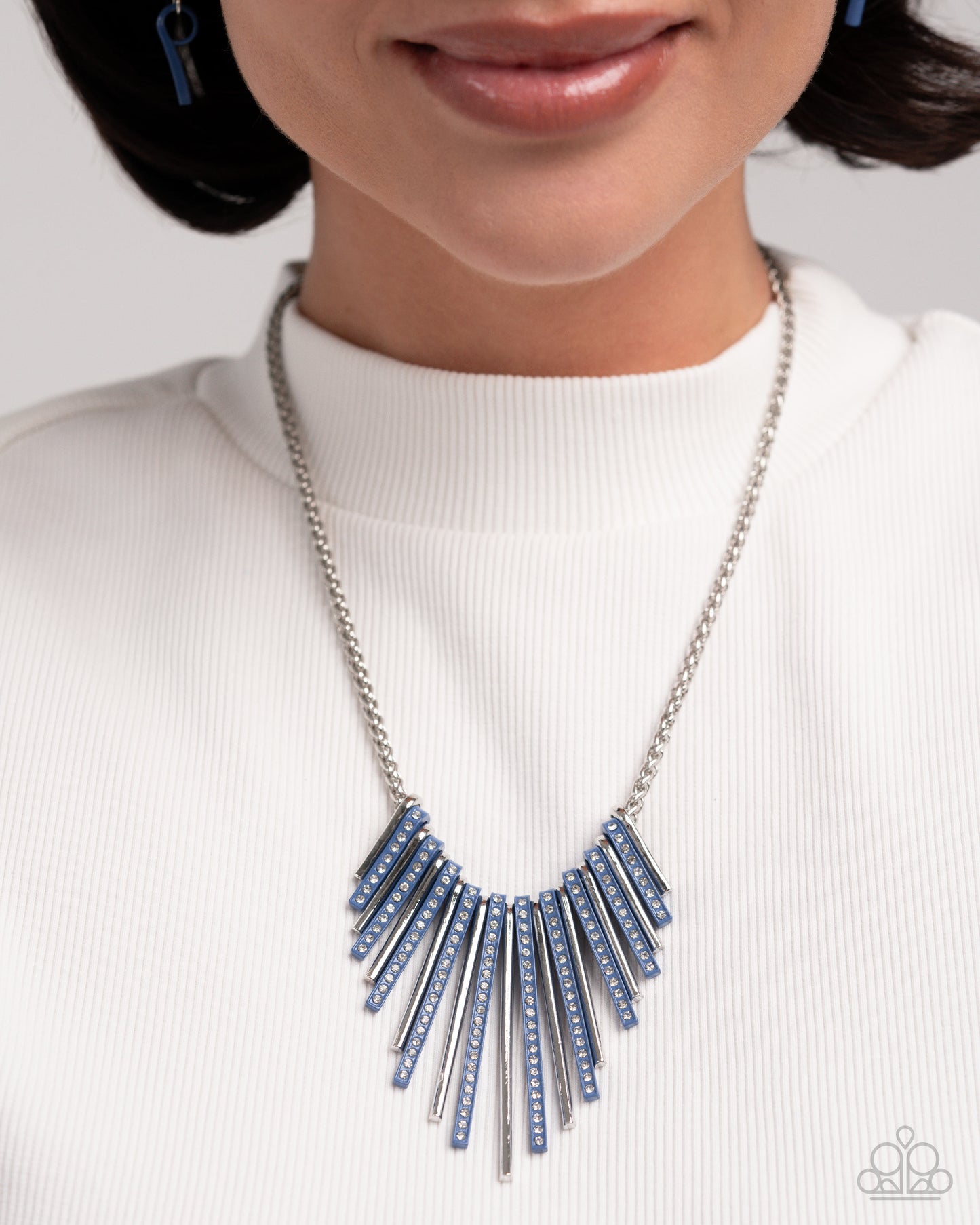 Fashionable Fringe - Blue
