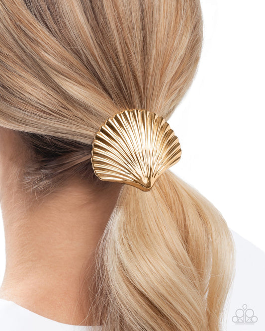 Short Seashell - Gold