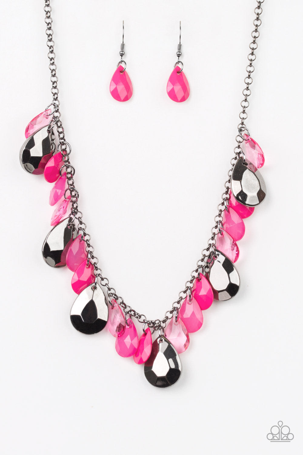 Hurricane Season - Pink/Gunmetal