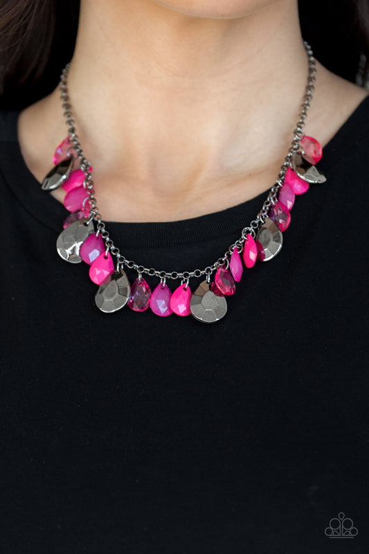 Hurricane Season - Pink/Gunmetal