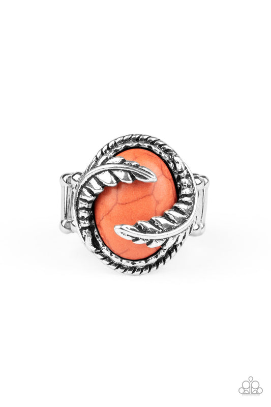 Palm Panache - Orange